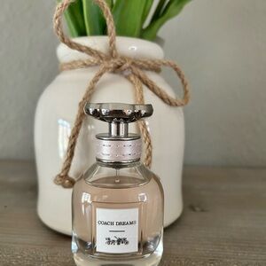 Coach Dreams Perfume Bottle in Pale Pink and Silver Accents